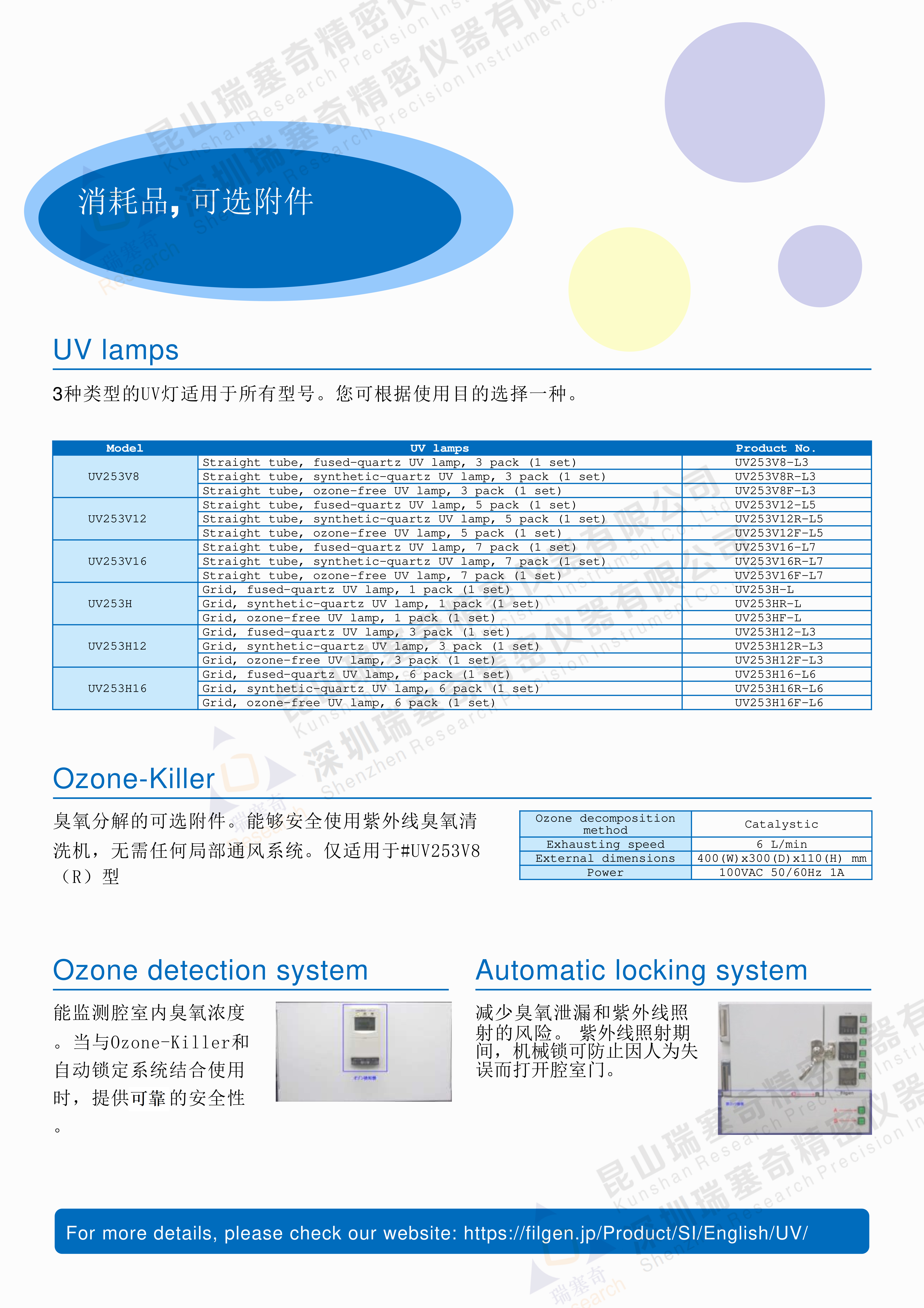 紫外臭氧清洗機(jī)（UV Ozone）